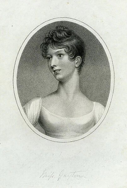Miss Esther Jane Gayton, c.1806 (engraving)