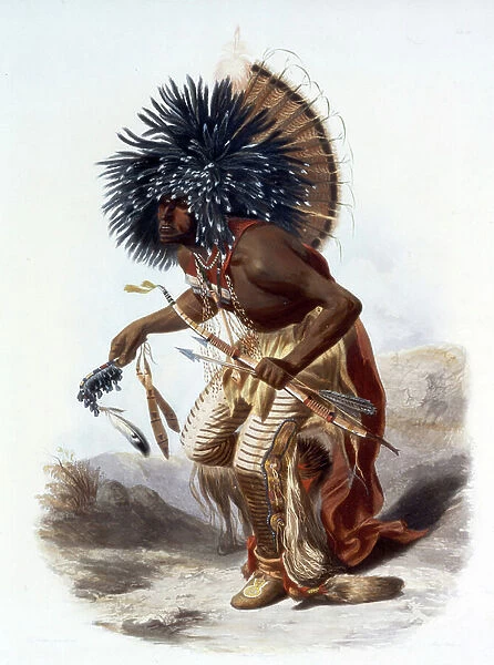 Moennitarri warrior, 1900