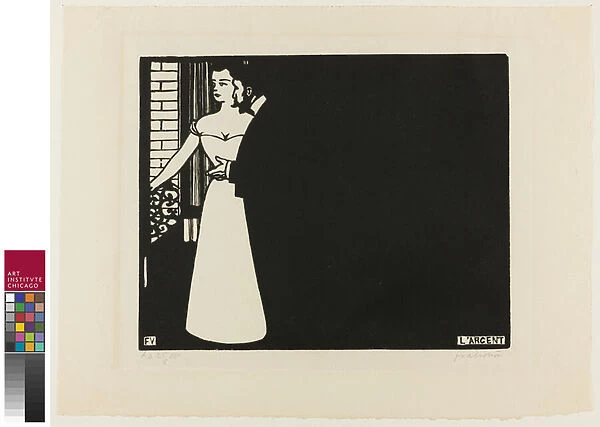 Money, plate five from Intimacies, 1898 (woodcut)