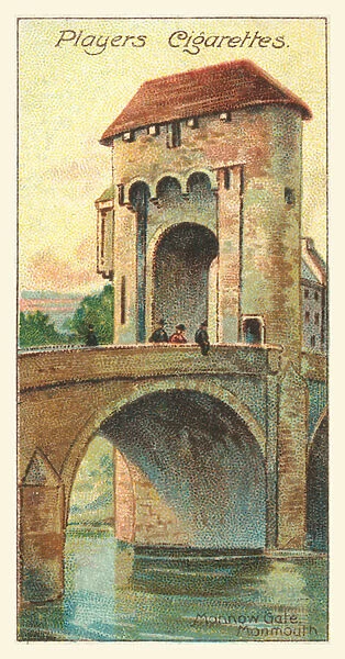 Monnow Gate, Monmouth (chromolitho)