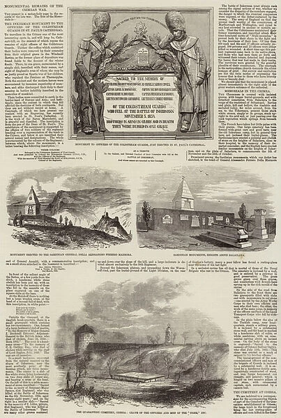 Monumental Remains of the Crimean War (engraving)
