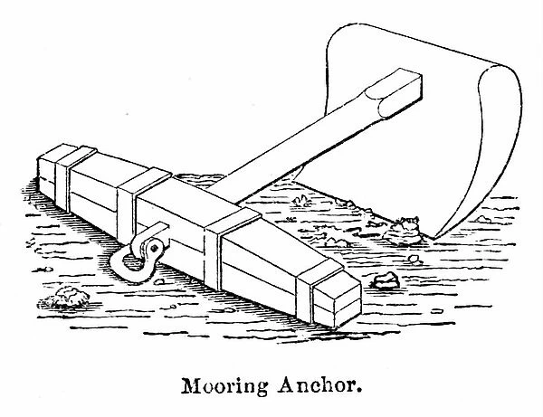 A Mooring Anchor, 1850