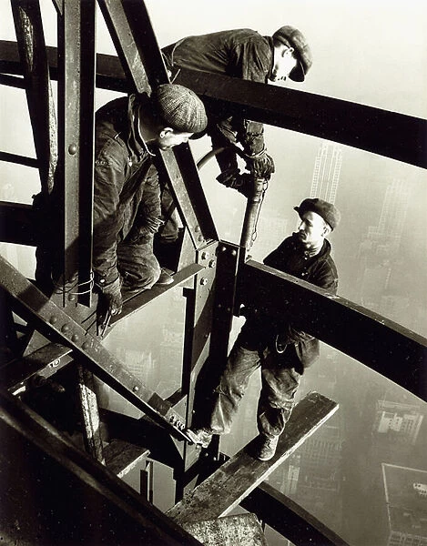Top of the Mooring Mast, Empire State Building (1931), 1931; 1939 (gelatin silver print)