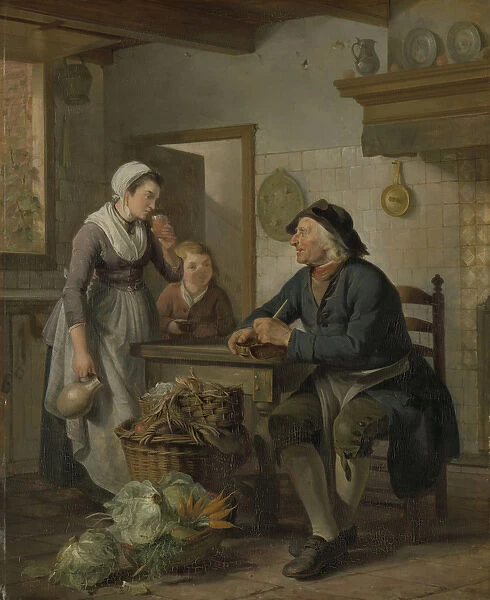 Morning Visit, 1796 (oil on panel)