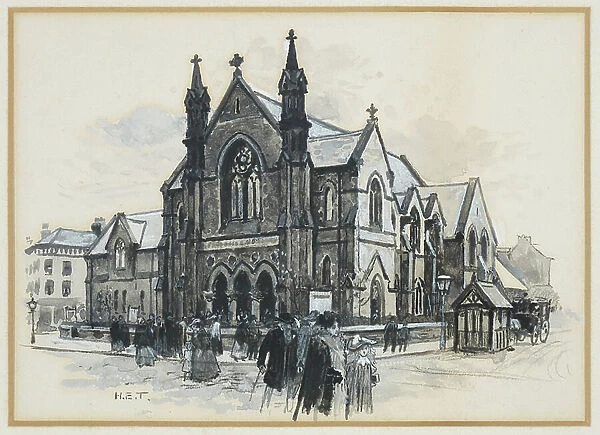 Moss Side Baptist Chapel, 1893-94 (w / c gouache on paper)