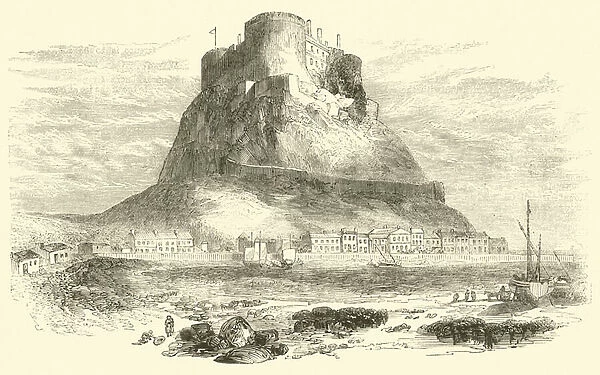 Mount Orgueil Castle (engraving)