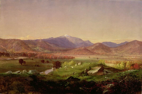 Mount Washington, New Hampshire, 1857 (oil on canvas)