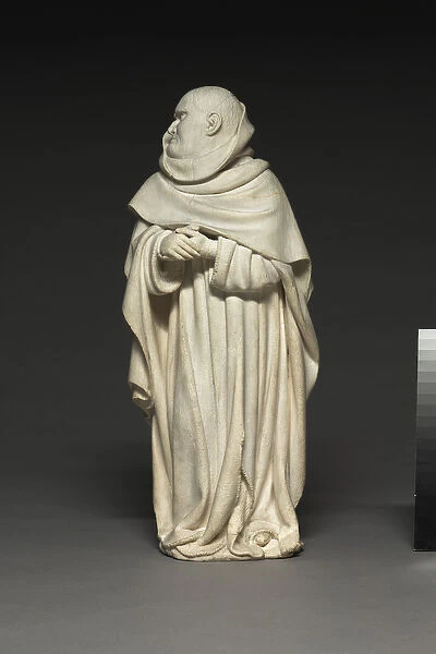 Mourner from the Tomb of Philip the Bold, Duke of Burgundy, 1404-10 (alabaster)