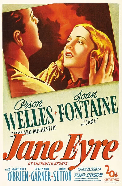 Movie poster from the film 'Jane Eyre'