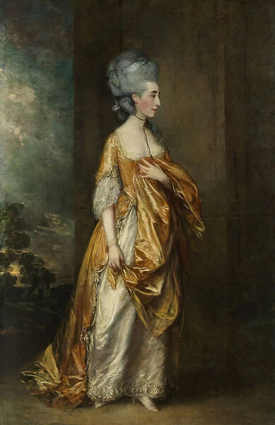 Mrs. Grace Dalrymple Elliott, 1778 (oil on canvas)