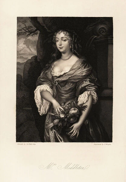 Mrs Jane Middleton, daughter of Sir Roger Needham, a woman of exquisite beauty says Granger, died c
