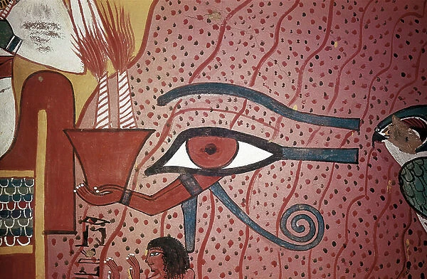 Mural painting in the tomb of Pashed, 1306-1290 BC