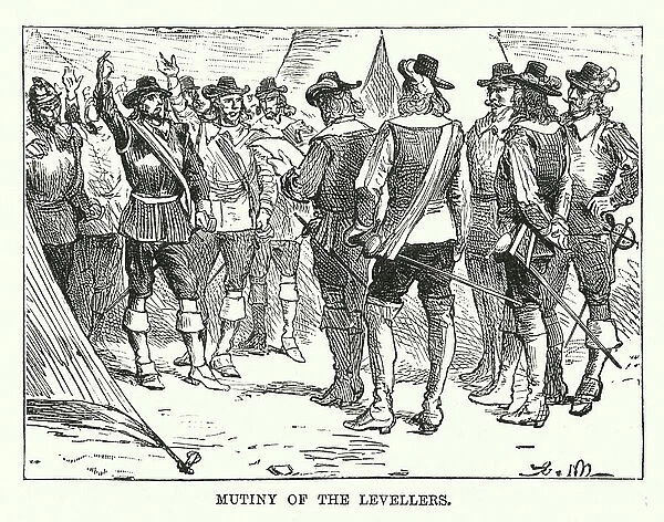 Mutiny of the Levellers (engraving)