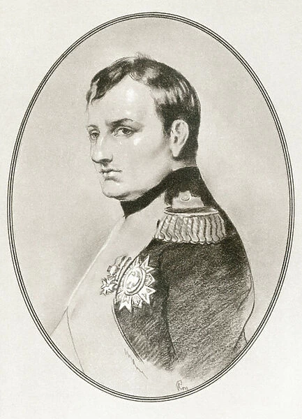 Napoleon Bonaparte, from Living Biographies of Famous Rulers