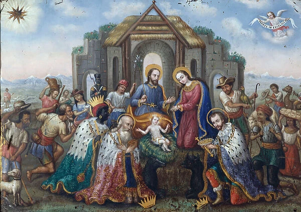 The Nativity with the Adoration of the Magi and Shepherds