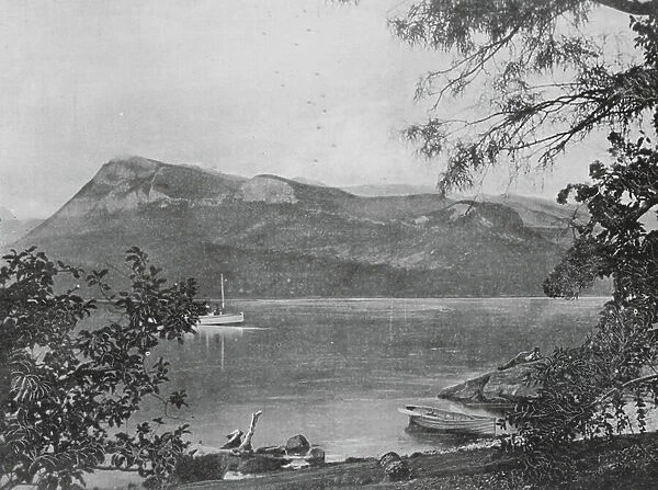 New Zealand, 1890s: End Peak (b / w photo)