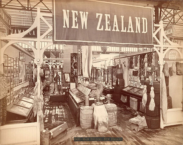 New Zealand, Centennial International Exhibition, 1876 (albumen print)