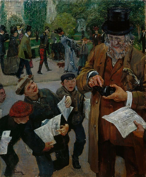 Newspaper boys, 1898
