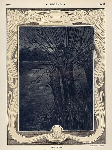 Night in the Bog (litho)