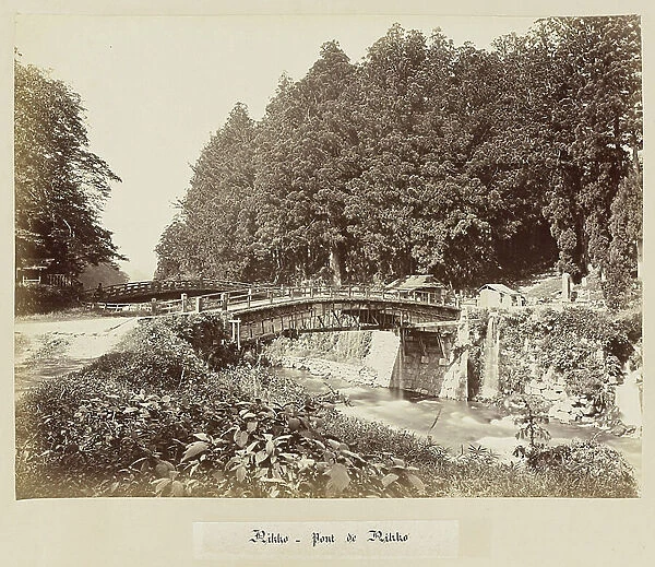 Nikko - Nikko Bridge - Japan 1880-1910