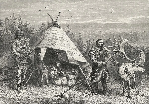 Nordenskiold expedition in Siberia