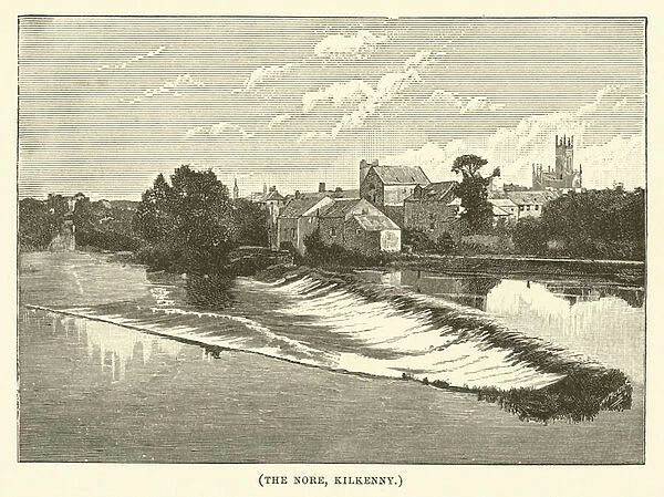 The Nore, Kilkenny (engraving)