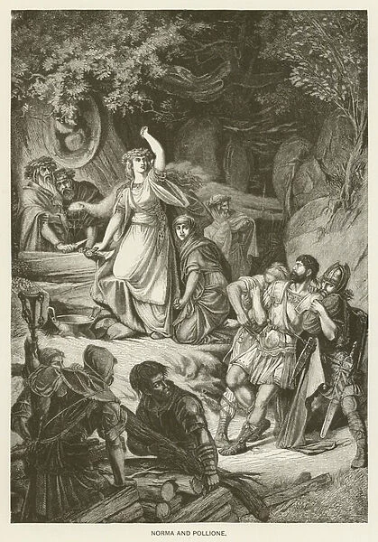 Norma and Pollione (engraving)