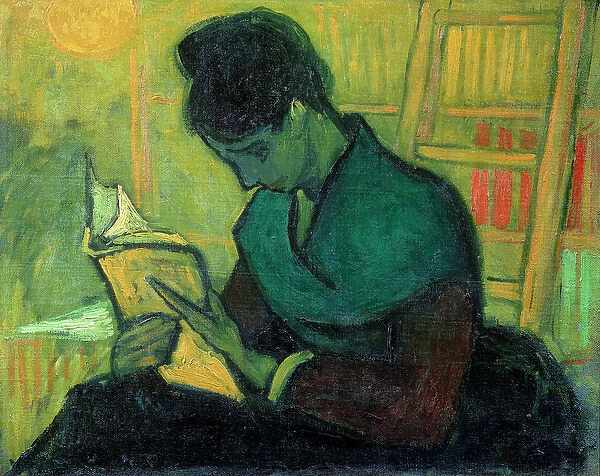 The Novel Reader, 1888 (oil on canvas)