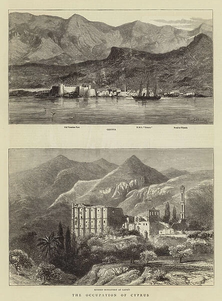 The Occupation of Cyprus (engraving)