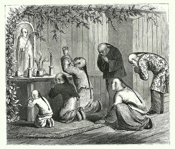 Offering of firstfruits (engraving)
