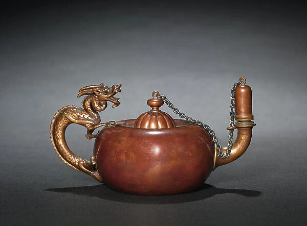 Oil Lamp, 1880 (copper )