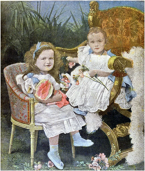 Olga and Tatiana, 1899