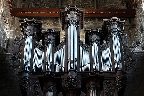 The organ, musical instruments dates from 1755