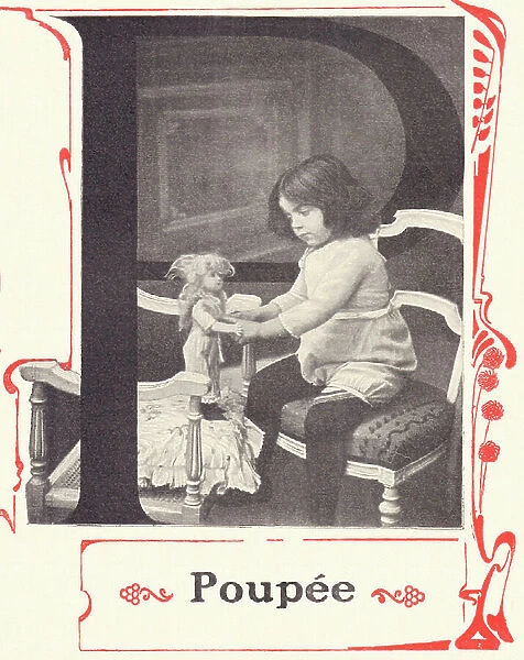 P for Poupee, 1908 (photo)