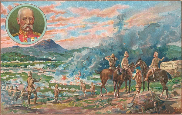 Paardeberg, Boer War, February 1900 (chromolitho)