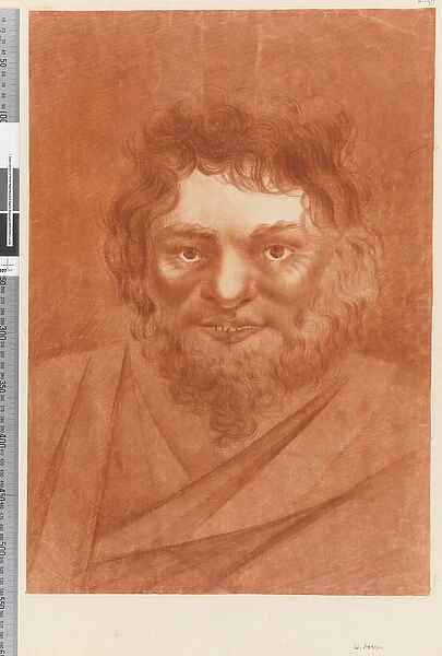 Page 19a Portrait of a native, 1768-75 (red chalk)