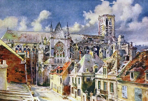 Painting of Soissons