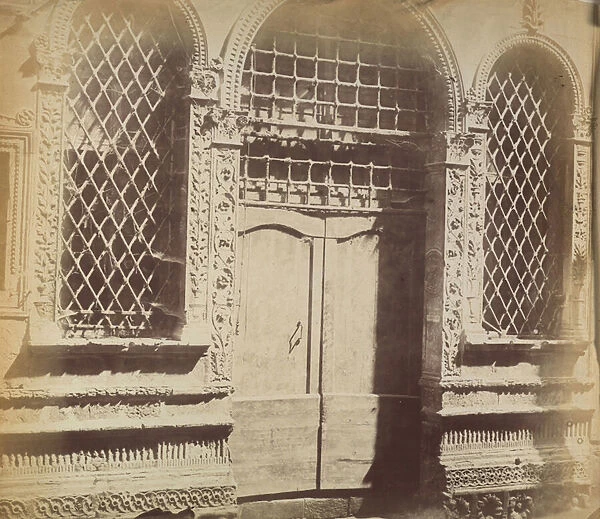 Palazzo Giuzzetti, Venice, c. 1865 (b  /  w photo)