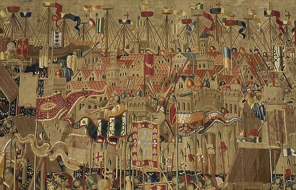 The Pastrana Tapestries, manufacturing of Tournai, probably from the workshop of Passchier Grenier, c.1471 - 1475 (tapestry)