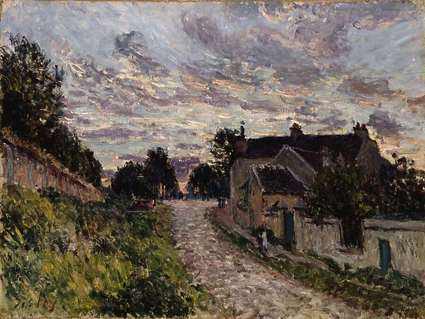 The Path to Louveciennes; Un Chemin a Louveciennes, 1876 (oil on canvas)