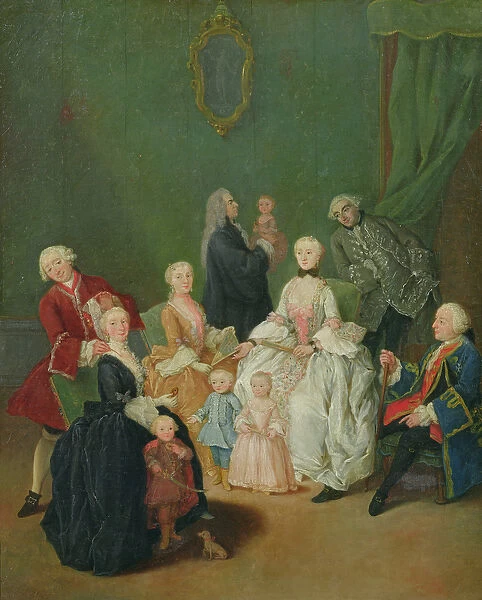 A Patrician Family, c. 1752 (oil on canvas)