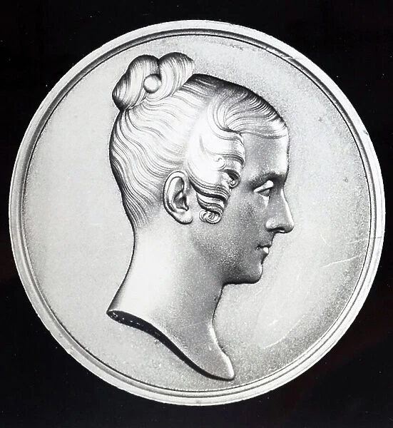 Patron's Gold Medal commemorating Mary Somerville struck in 1838
