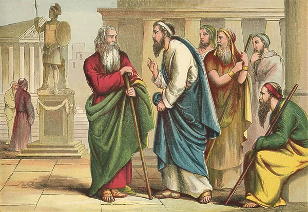 Paul rebuking Peter