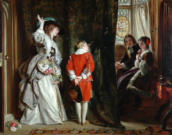Pay for Peeping, 1872 (oil on canvas)