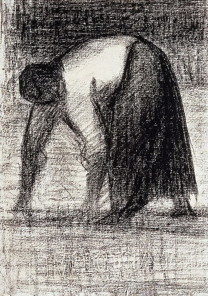 A Peasant Woman with Hands in the Ground; Paysanne les Mains au Sol, c