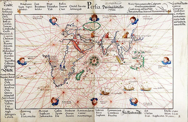 Persia, 1554 (vellum)