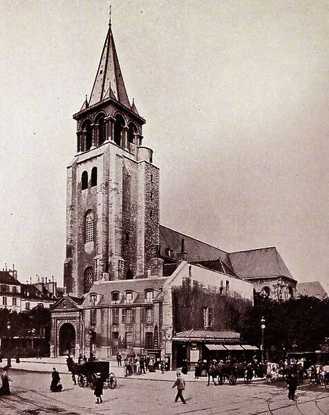 Photographic print of Abbey of Saint-Germain-des-Pres