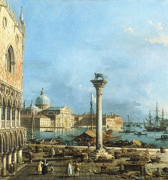 The Piazzetta, Venice, with the Bacino di S. Marco and the Isola di S