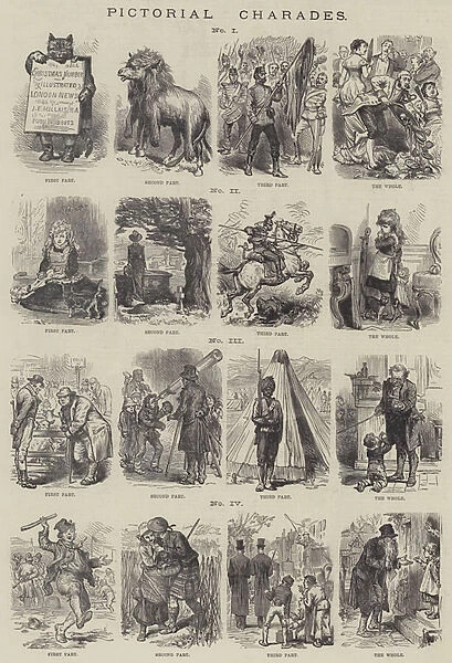 Pictorial Charades (engraving)