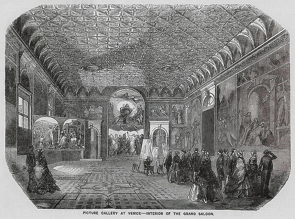 Picture gallery at Venice (engraving)